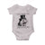 Funny St Patrick's Day Opossum Baby Onesie Just Here For The Shenanigans Shamrock