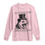 Funny St Patrick's Day Opossum Long Sleeve Shirt Just Here For The Shenanigans Shamrock