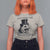 Funny St Patrick's Day Opossum T Shirt For Women Just Here For The Shenanigans Shamrock