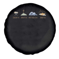 The Life Of Jesus Christ Religious Bible Verse Spare Tire Cover