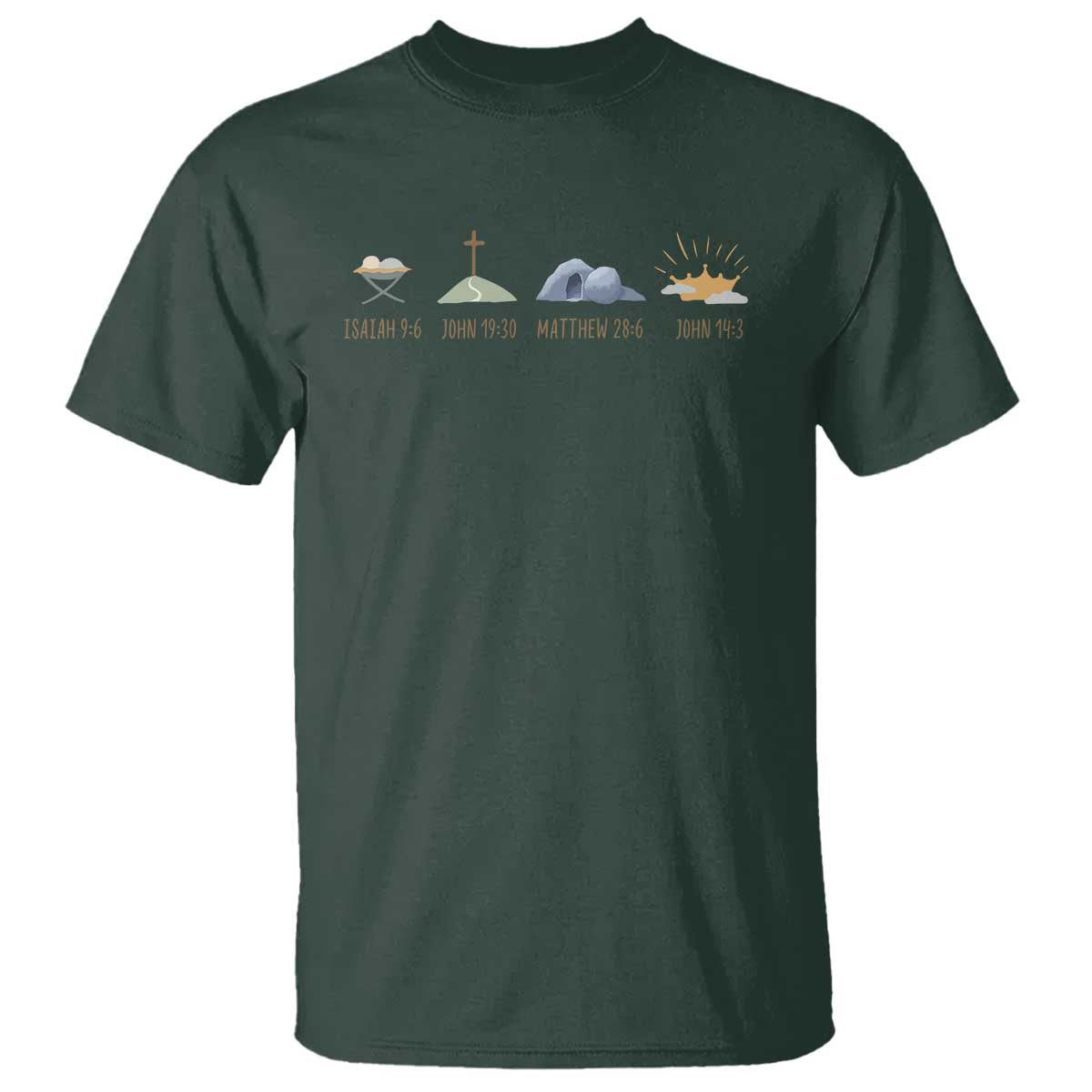 The Life Of Jesus Christ Religious Bible Verse T Shirt