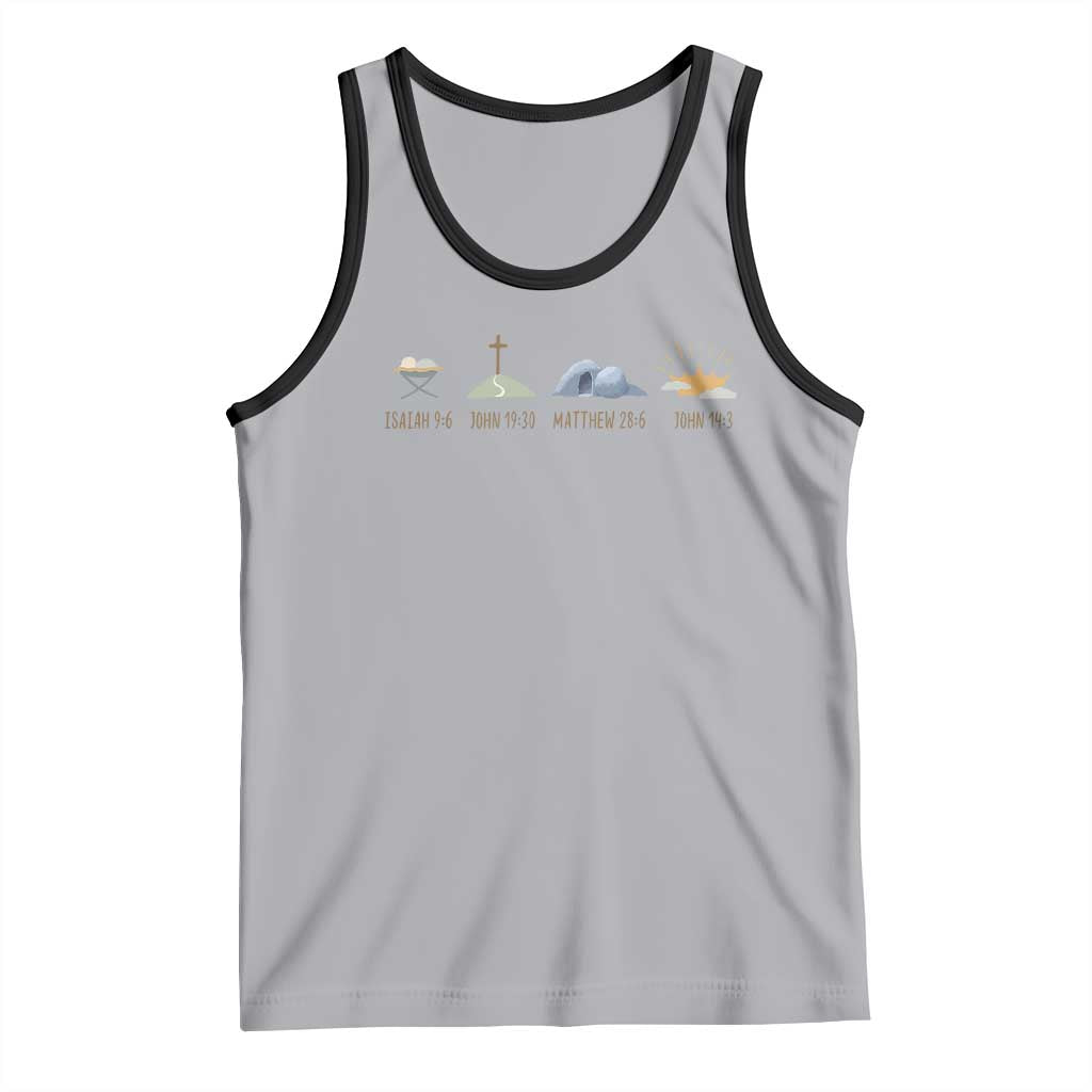The Life Of Jesus Christ Religious Bible Verse Tank Top
