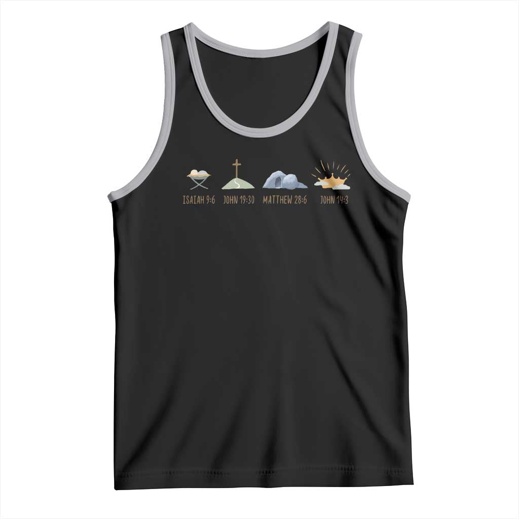 The Life Of Jesus Christ Religious Bible Verse Tank Top