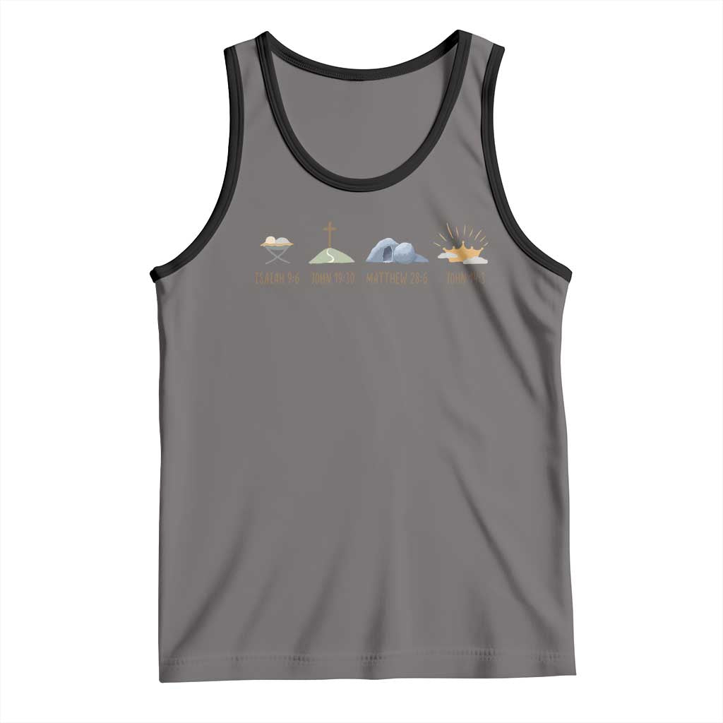 The Life Of Jesus Christ Religious Bible Verse Tank Top