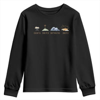 The Life Of Jesus Christ Religious Bible Verse Youth Sweatshirt