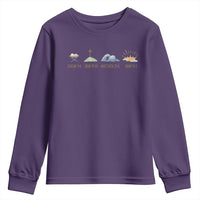 The Life Of Jesus Christ Religious Bible Verse Youth Sweatshirt