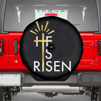 He Is Risen Spare Tire Cover Christian Easter Day Religious Bible Verse Cross