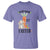 Personalized Easter Day T Shirt Custom Text 1st Easter Cute Bunny Carrot