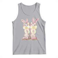 Funny Easter Day Cowgirl Egg Cowboy Boots Tank Top