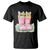 Funny Easter Day Gardening T Shirt Gardener Boots Bunny Ears Colorful Eggs