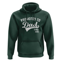 Funny New Dad Promoted To Dad Since 2025 Hoodie Baby Announcement