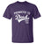 Funny New Dad Promoted To Dad Since 2025 T Shirt Baby Announcement