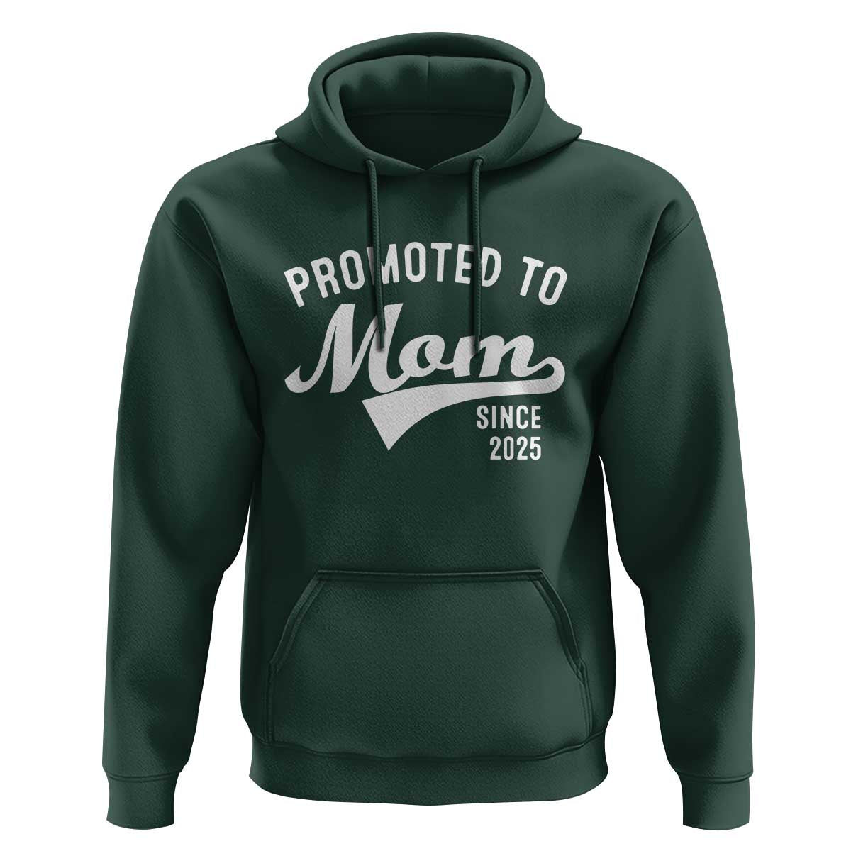 Funny New Mom Promoted To Mom Since 2025 Hoodie Baby Announcement