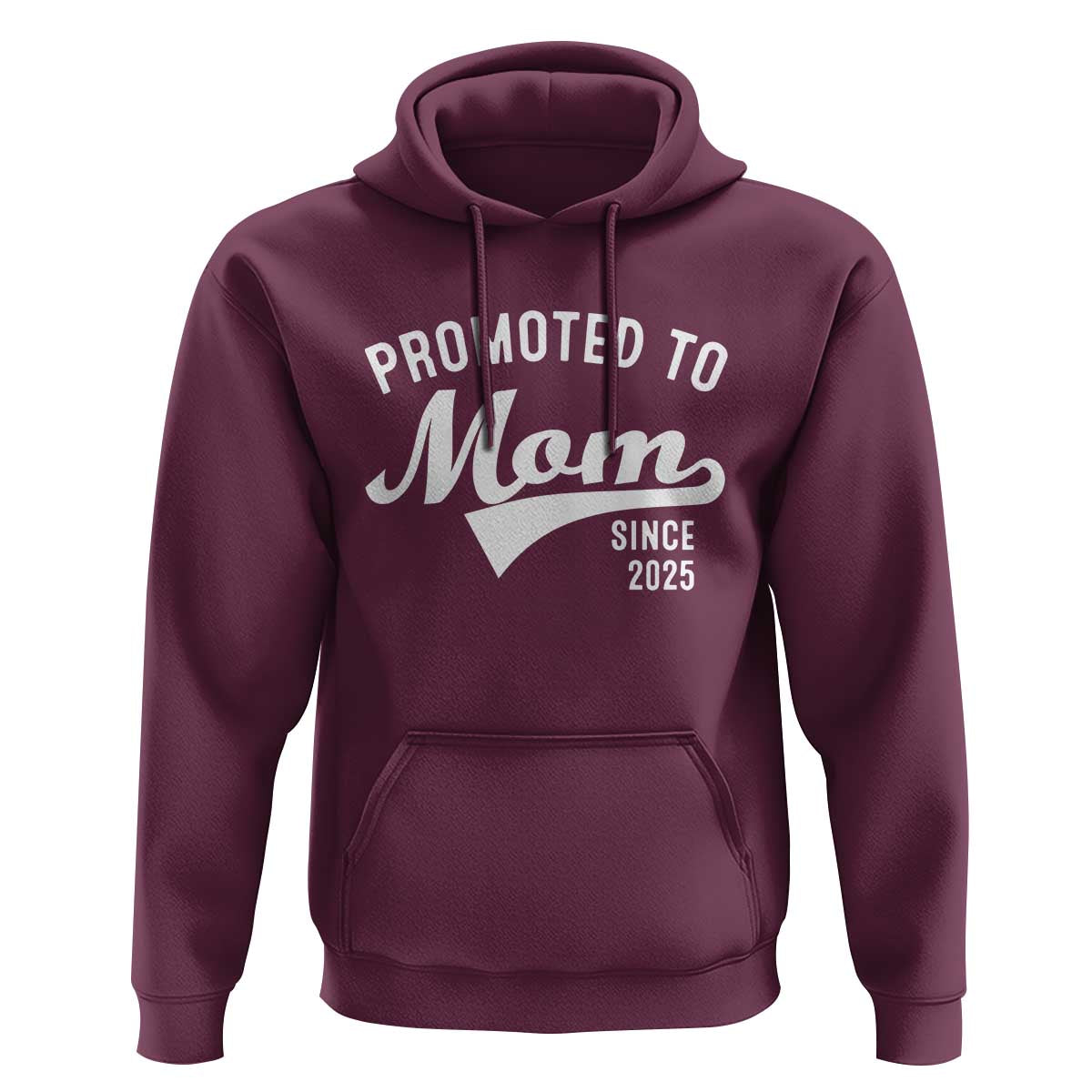 Funny New Mom Promoted To Mom Since 2025 Hoodie Baby Announcement