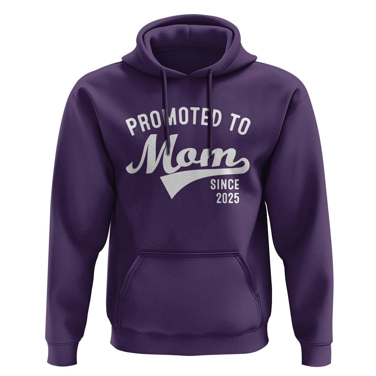 Funny New Mom Promoted To Mom Since 2025 Hoodie Baby Announcement