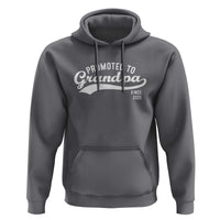 Funny New Grandpa Promoted To Grandpa Since 2025 Hoodie Baby Announcement