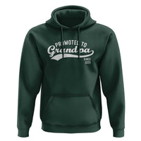 Funny New Grandpa Promoted To Grandpa Since 2025 Hoodie Baby Announcement