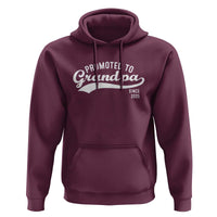 Funny New Grandpa Promoted To Grandpa Since 2025 Hoodie Baby Announcement