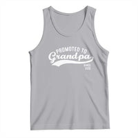 Funny New Grandpa Promoted To Grandpa Since 2025 Tank Top Baby Announcement