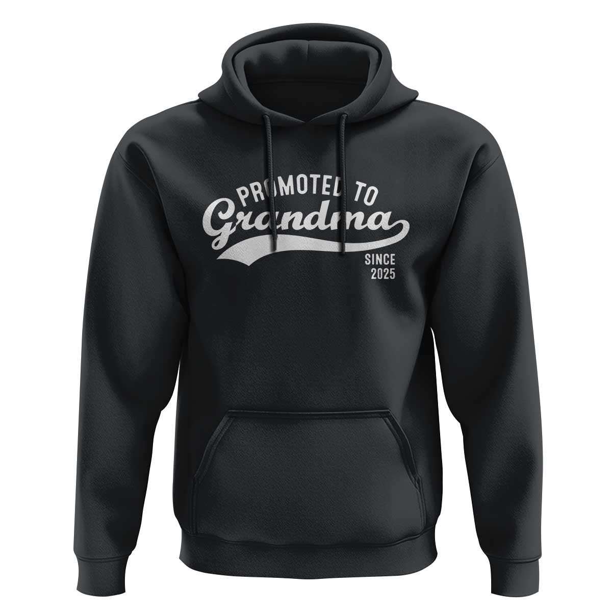 Funny New Grandma Promoted To Grandma Since 2025 Hoodie Baby Announcement