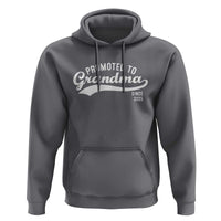 Funny New Grandma Promoted To Grandma Since 2025 Hoodie Baby Announcement