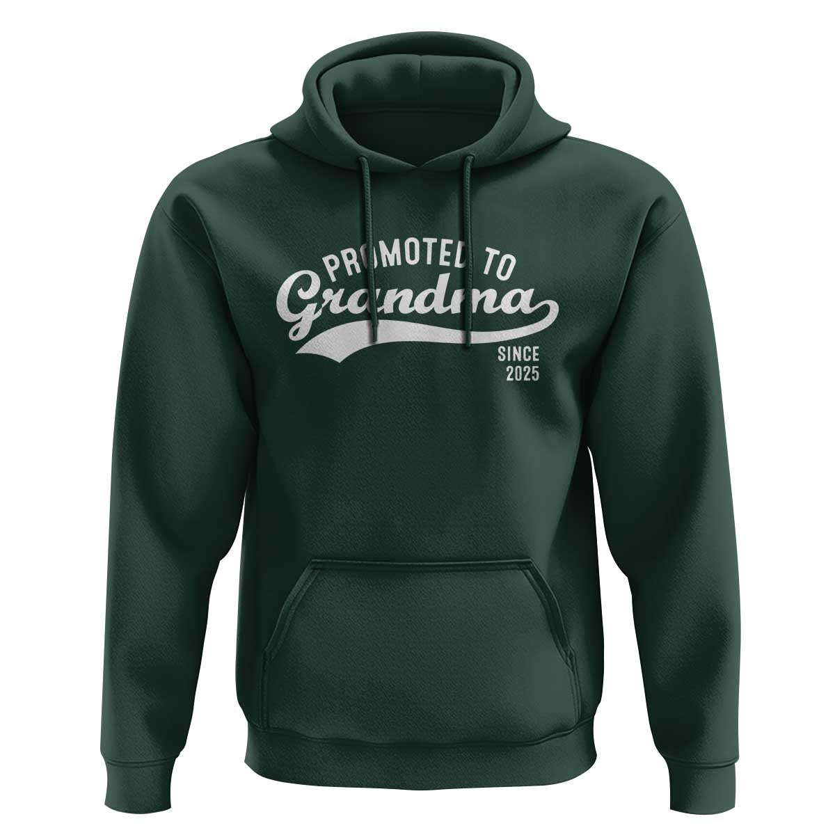 Funny New Grandma Promoted To Grandma Since 2025 Hoodie Baby Announcement
