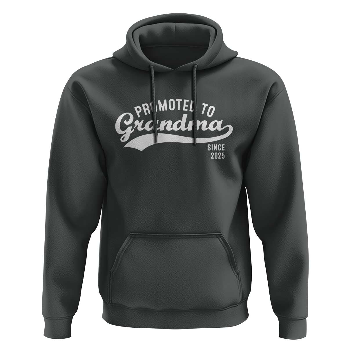 Funny New Grandma Promoted To Grandma Since 2025 Hoodie Baby Announcement