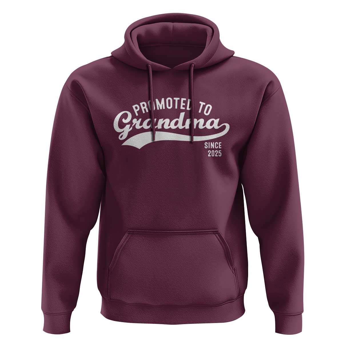 Funny New Grandma Promoted To Grandma Since 2025 Hoodie Baby Announcement