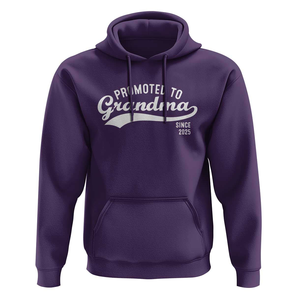 Funny New Grandma Promoted To Grandma Since 2025 Hoodie Baby Announcement