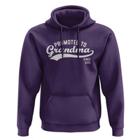 Funny New Grandma Promoted To Grandma Since 2025 Hoodie Baby Announcement