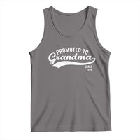 Funny New Grandma Promoted To Grandma Since 2025 Tank Top Baby Announcement