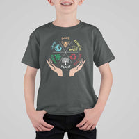 Save Bees Rescue Animals Recycle Plastic Plant Tree T Shirt For Kid Earth Day
