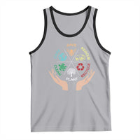 Save Bees Rescue Animals Recycle Plastic Plant Tree Tank Top Earth Day