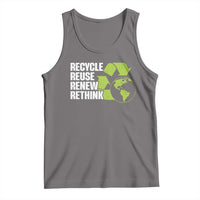 Recycle Reuse Renew Rethink Environmental Activism Tank Top