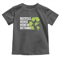 Recycle Reuse Renew Rethink Environmental Activism Toddler T Shirt