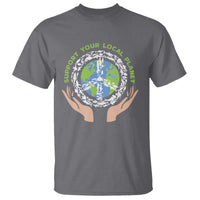 Earth Day Support Your Local Planet T Shirt Peace Sign Animals