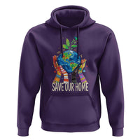 Save Our Home Animals Wildlife Conservation Earth Day Hoodie