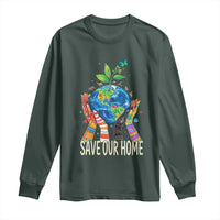 Save Our Home Animals Wildlife Conservation Earth Day Long Sleeve Shirt