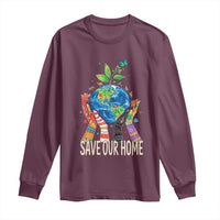 Save Our Home Animals Wildlife Conservation Earth Day Long Sleeve Shirt
