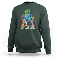 Save Our Home Animals Wildlife Conservation Earth Day Sweatshirt