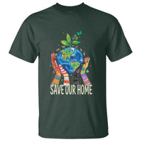Save Our Home Animals Wildlife Conservation Earth Day T Shirt