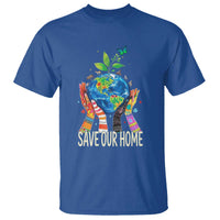 Save Our Home Animals Wildlife Conservation Earth Day T Shirt