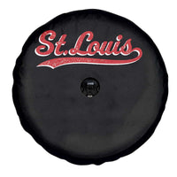 St Louis Sports Script Retro Baseball Lovers Proud City Spare Tire Cover