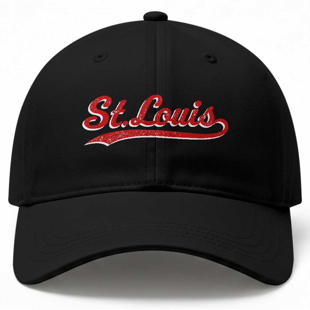 St Louis Sports Script Retro Baseball Lovers Proud City Baseball Cap