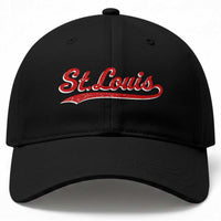 St Louis Sports Script Retro Baseball Lovers Proud City Baseball Cap