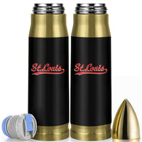 St Louis Sports Script Retro Baseball Lovers Proud City Bullet Tumbler
