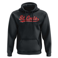 St Louis Sports Script Retro Baseball Lovers Proud City Hoodie