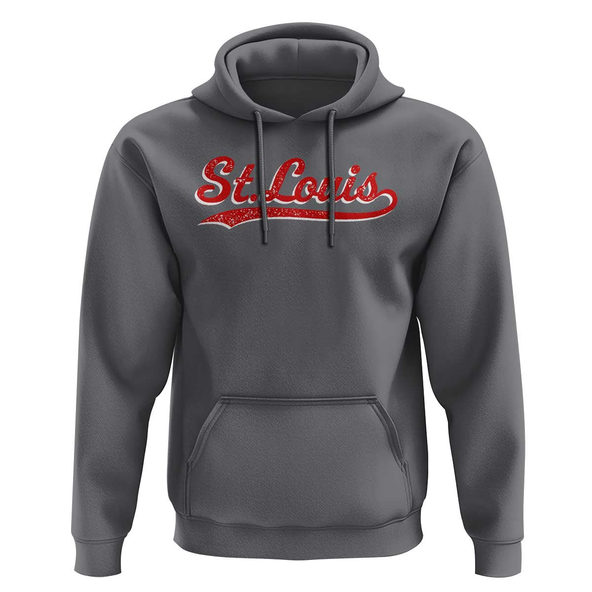 St Louis Sports Script Retro Baseball Lovers Proud City Hoodie