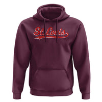 St Louis Sports Script Retro Baseball Lovers Proud City Hoodie