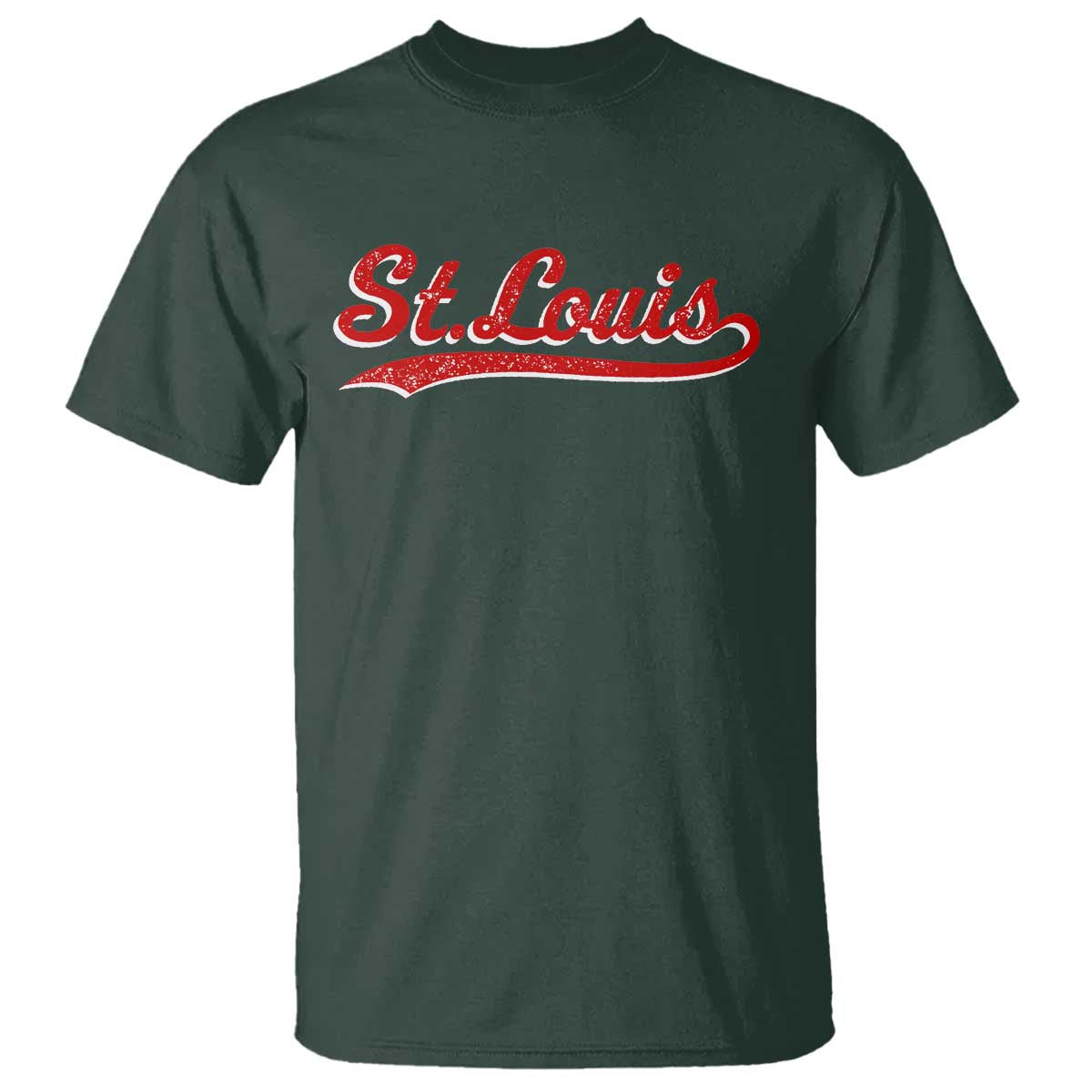 St Louis Sports Script Retro Baseball Lovers Proud City T Shirt